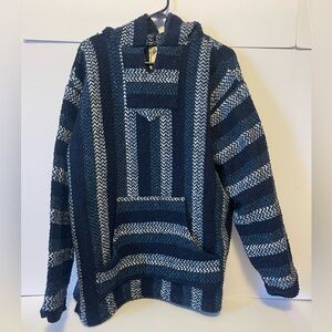 Men's Baja Joe Hoodie Blue XXL